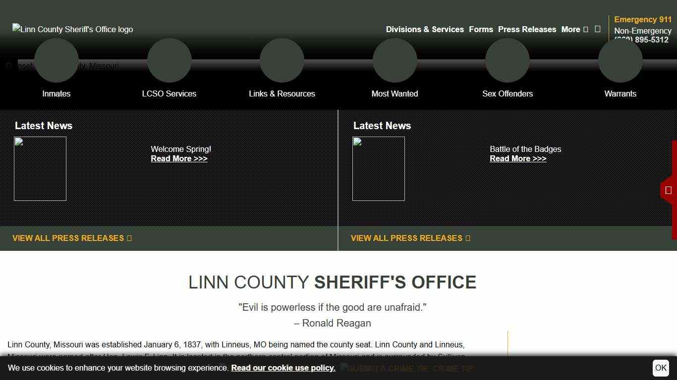 Linn County Missouri Sheriff's Office