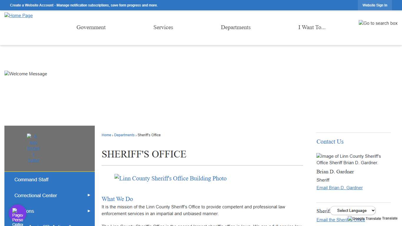Sheriff's Office | Linn County, IA - Official Website